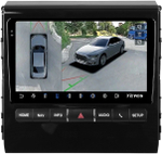 Магнитола для Toyota Land Cruiser 200 2015-2021 (с JBL и 360, рамка тип 1) - Teyes CC3-2K-360 монитор 9.5" 2K QLED на Android 10, 6Гб+128Гб, CarPlay, 4G SIM-слот, 4 камеры в комплекте