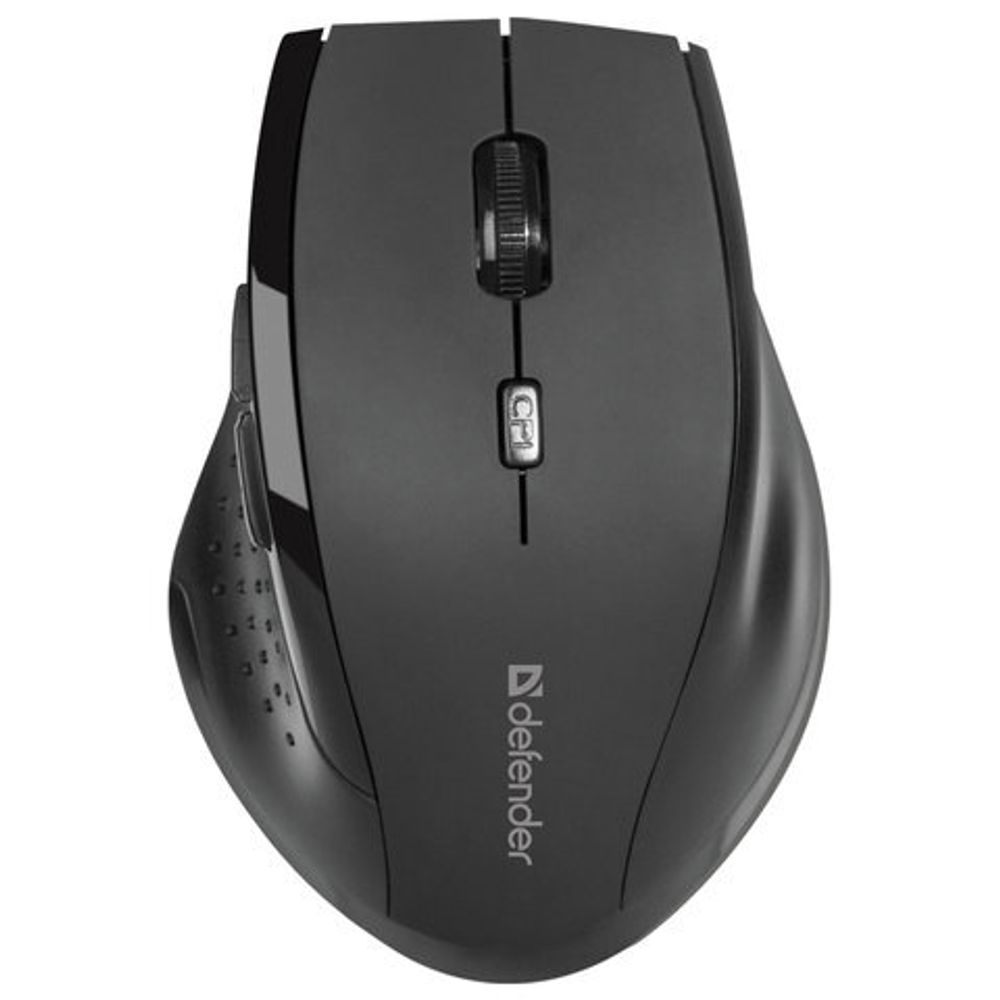 Мышь беспроводная DEFENDER Accura MM-365, 5 кнопок + 1 колесо-кнопка, оптическая, черная, 52365