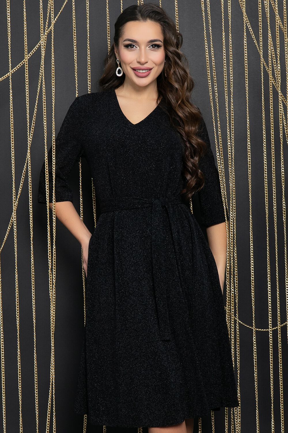 Платье Ализе (черное) П11908 LT Collection