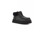 UGG Funkette Platform Leather Black