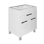 Тумба д/ванной "ЭТЬЕН-65" под раковину Нелли-65 (MIXLINE) (ПВХ)