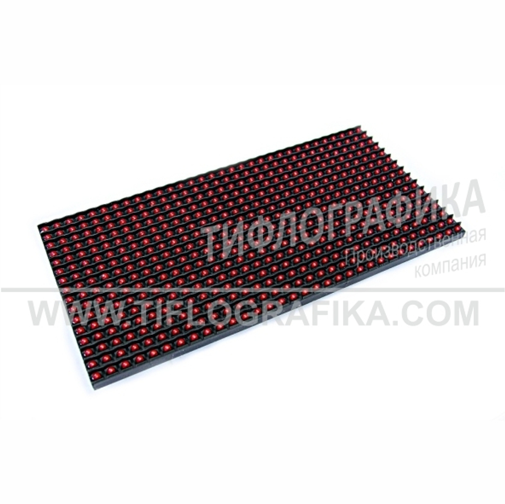 Светодиодный модуль DIP 160х320 мм, красный Р10