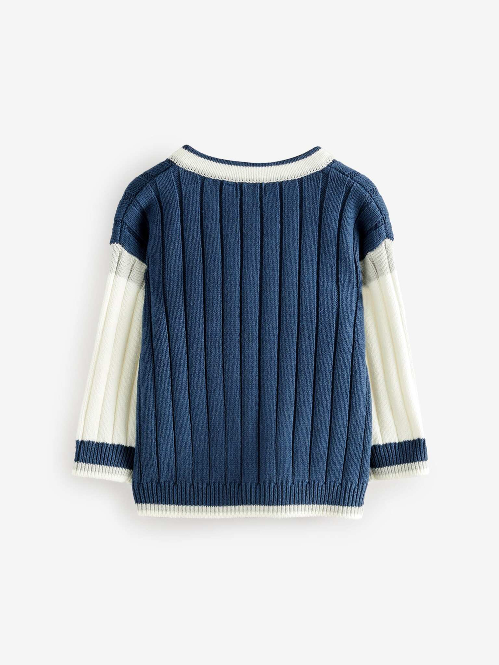 Кардиган для мальчика Next E27-748, Темно-синий, Белый