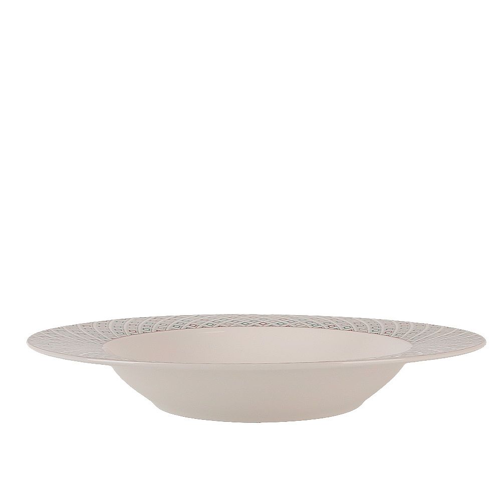 Тарелка суповая "Norwich" d=21,5см (min6) (фарфор) (транспортная упаковка)