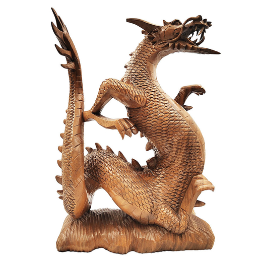 Дракон. Резная фигура из дерева суар .Индонезия.  Вторая половина 20 века.