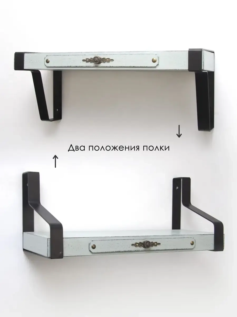 Полка настенная навесная