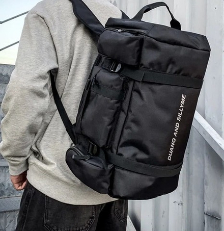 Сумка-рюкзак Duang and Sillyme черная