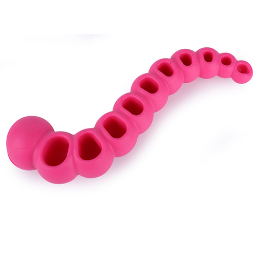 Nunbell игрушка для собак Гусеница с отверстиями для корма