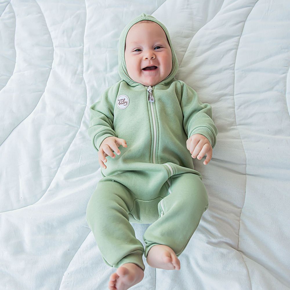 Комбинезон "Шалфей" утепленный 0+