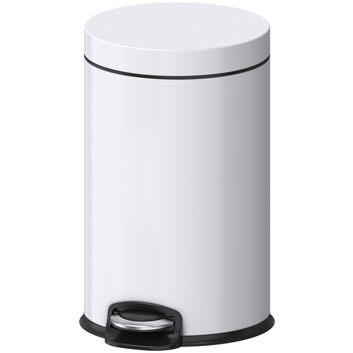 Ведро для мусора WeltWasser Erfie WT 3L педальное 10000000899 Белое