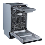 Встраиваемая посудомоечная машина 45см БИРЮСА DWB-410/6 серебристый (3 корзины)