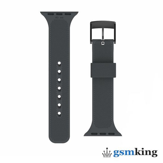 UAG DOT Textured Silicone Strap for Apple Watch 38|40|41mm Black (Чёрный)19248K314040