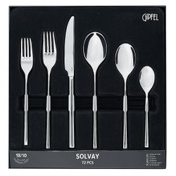 Набор столовых приборов Gipfel Solvay 52495 72 предмета