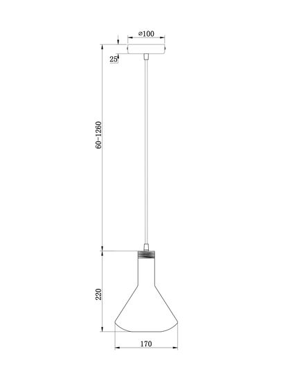 Подвесной светильник Freya FR8010PL-01GB