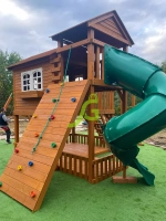 Детская деревянная площадка "Домик 5"
