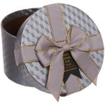 Коробка подарочная «Неожиданный подарок» 14*14*8 см, графит