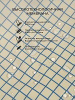 ПРЕДЗАКАЗ Брюки утеплённые демисезонные Mjölk Graphic Check, утеплитель 120гр/м2