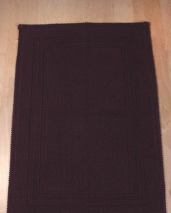 Коврик для ванной 55х75 Luxberry Универсальный винный Португалия