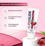 Съедобный лубрикант Superglide вишня 75 мл