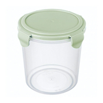 Контейнер для холодильника и микроволновой печи "smart lock" круглый 1,15л (зеленый)