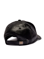 Бейсболка жен. Aeronautica 1191 черная кожа