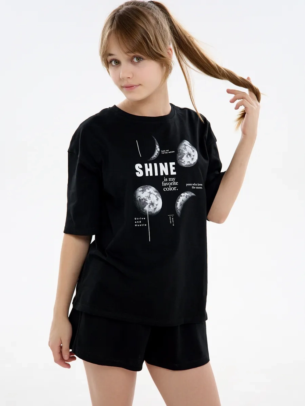 Пижама домашняя с шортами