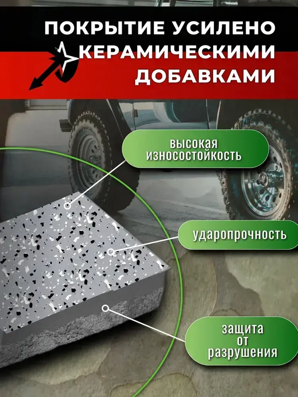 Краска для бетонных полов, эпоксидная эмаль Pollastimax Премиум, серая, 6,2 кг