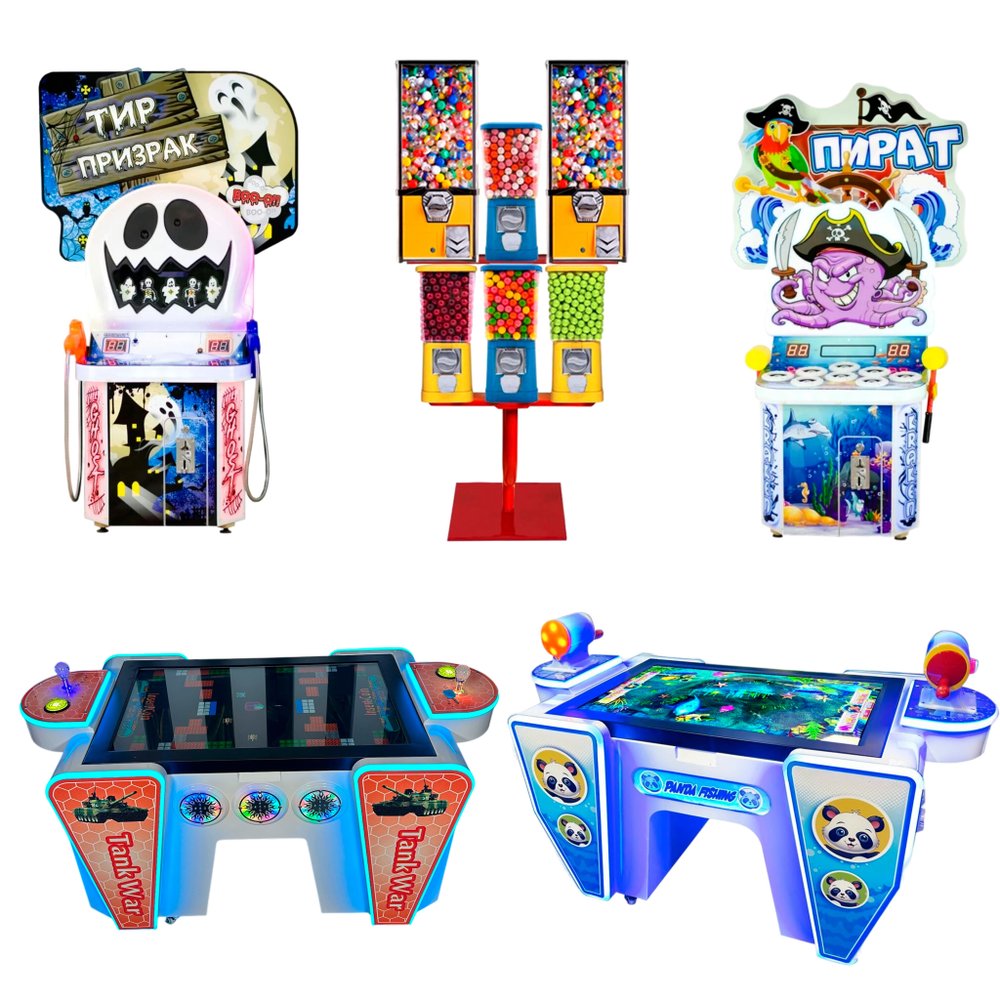 Готовый бизнес игровая площадка с детскими автоматами 50 м²