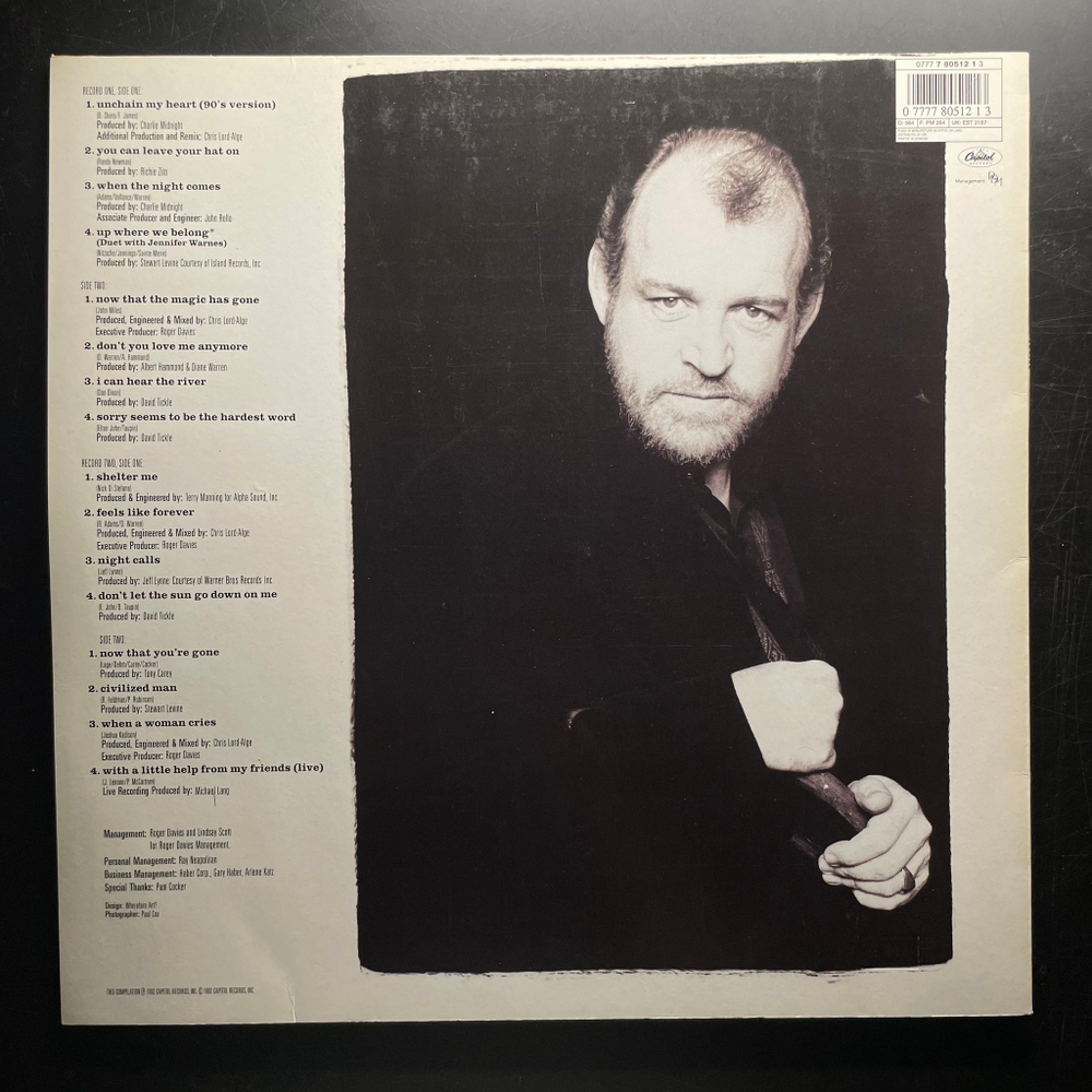 Joe Cocker - The Best Of Joe Cocker 2LP (Европа 1992г.)