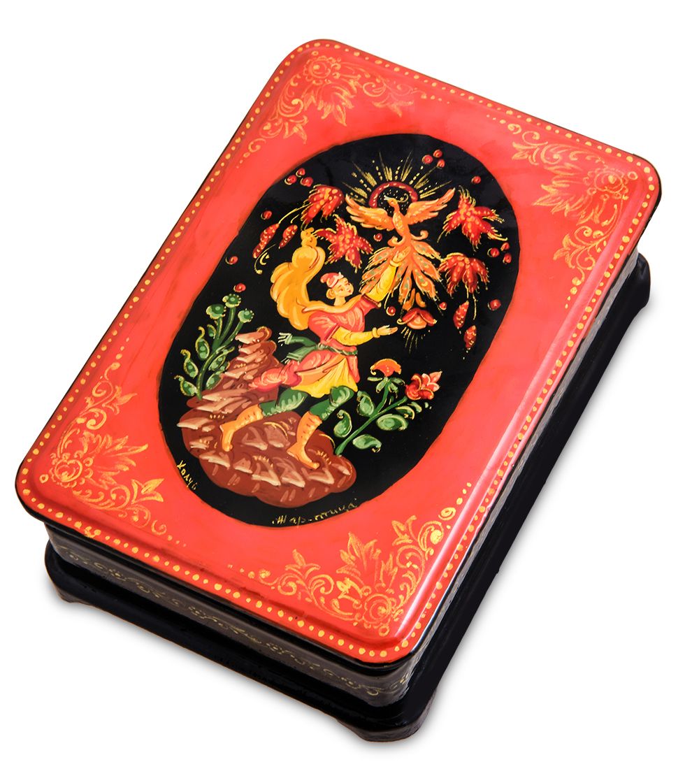 Народные промыслы ШК-16/28 Шкатулка «Жар-птица»