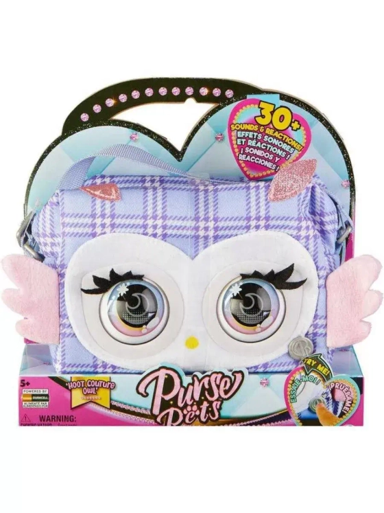 Интерактивная сумочка Сова Purse Pets