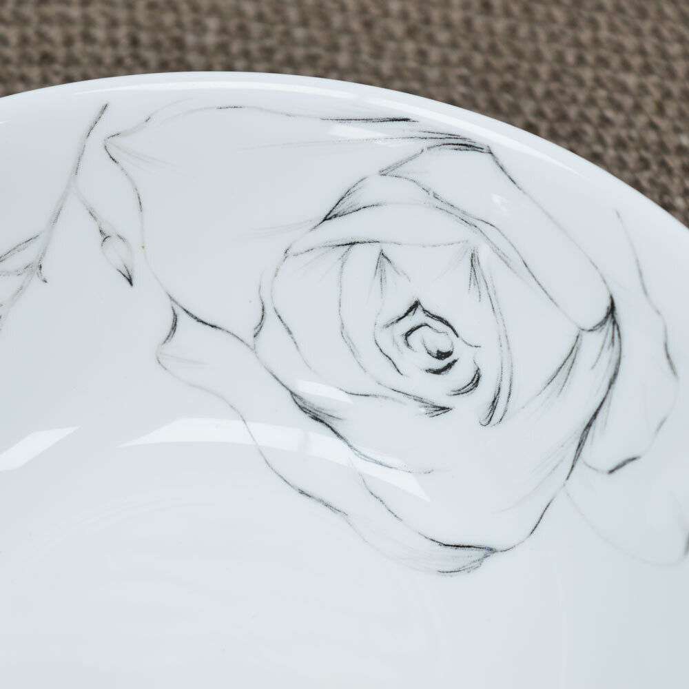 Салатник 16,5см Эскиз розы