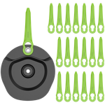 Триммер аккумуляторный Greenworks G24LT251, 24 V, 25 см, с 1хАКБ 2Ач и ЗУ, (2113307SA)