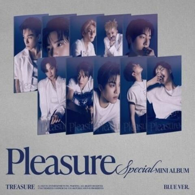 Альбом TREASURE - PLEASURE Special Mini Album BLUE RANDOM Version
