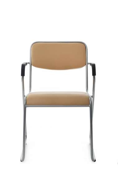 Кресло Никс Плюс RCH OMKL-04 Бежевый/Металл окрашенный Хром