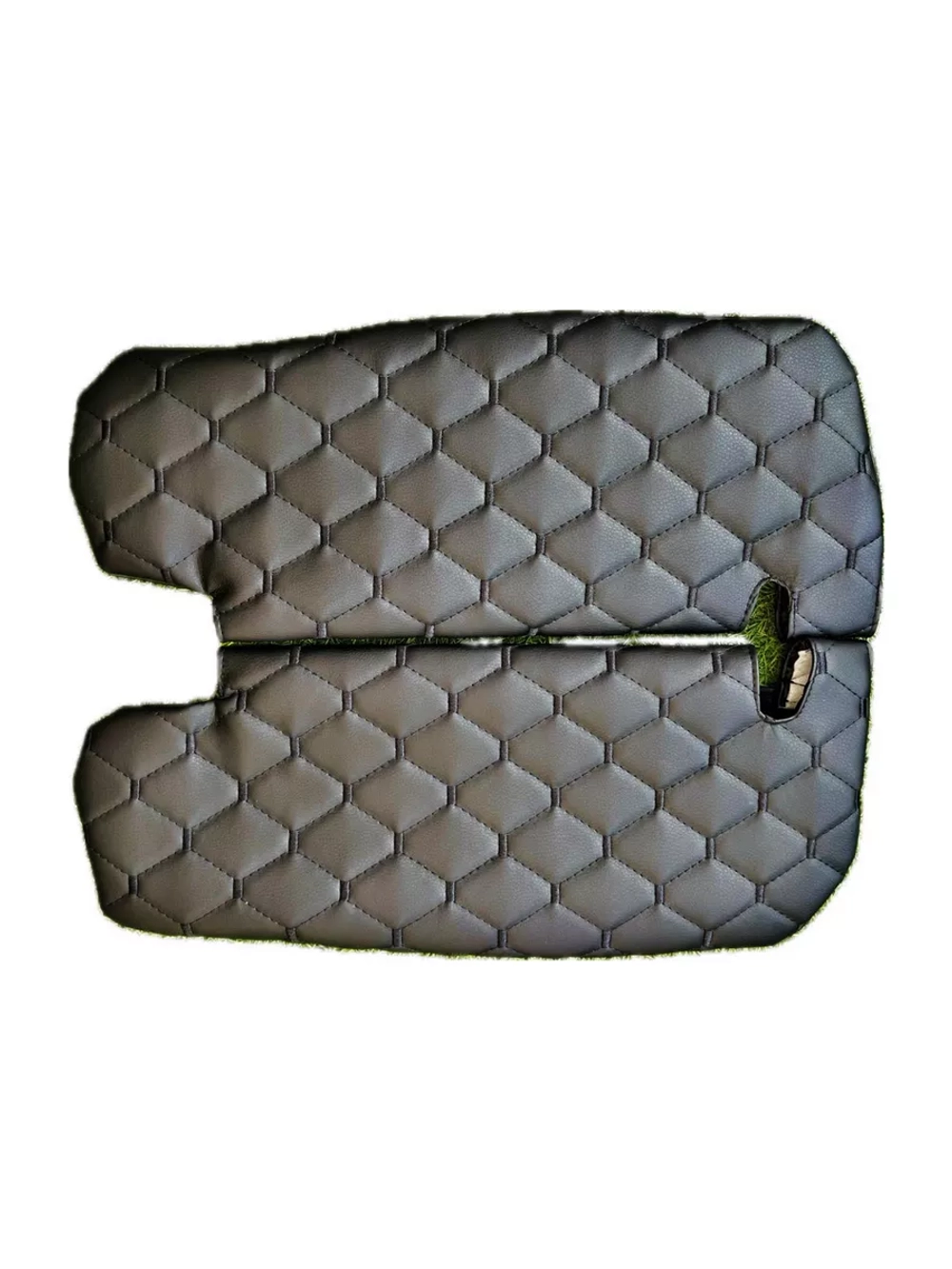 Чехлы на козырьки Лада Гранта, Калина, Датсун (черный Рубин)