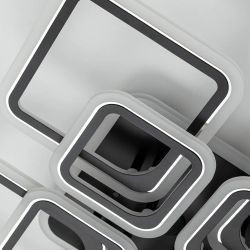 Citilux Марсель Смарт CL232A185E RGB Умная люстра Чёрная