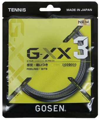Теннисные струны Gosen G-XX 3 (12.2 m) - черный