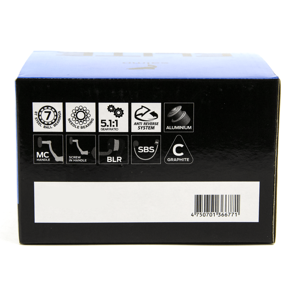 Катушка безынерционная Salmo Elite Spinetix 8 FD (2500, 7+1BB, мет. шпуля)