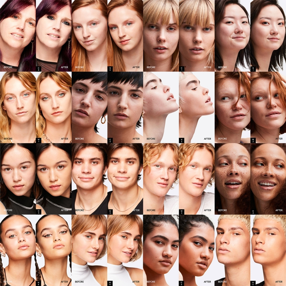 MAC Cosmetics Studio Radiance Face and Body Radiant Sheer Foundation - легкий тональный крем для лица и тела оттенок W1, 50 ml