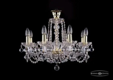 Подвесная люстра Bohemia Ivele 1402/8/195/G/Balls/Tube