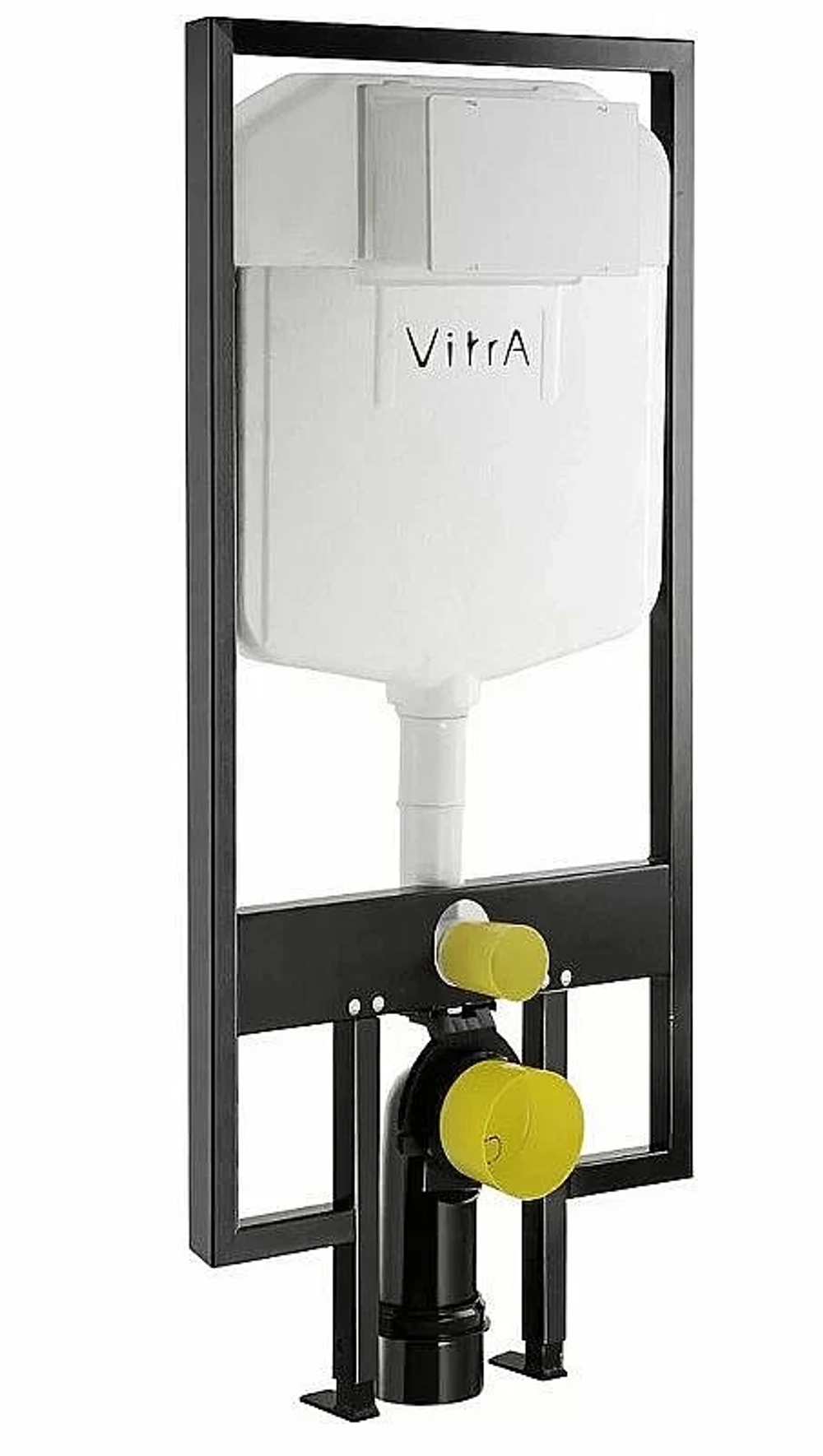 Унитаз Vitra Normus 9773B003-7201 с инсталляцией, с крышкой, белый, кнопка белая