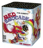 Батарея салютов "RED BROCADE"  1,2"/36 залпов