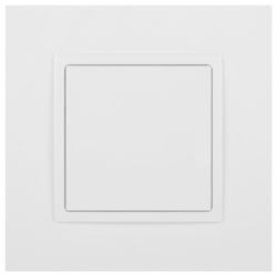 Кнопка ЭРА Elegance 14-1111-01М , 10АХ-250В, белый матовый