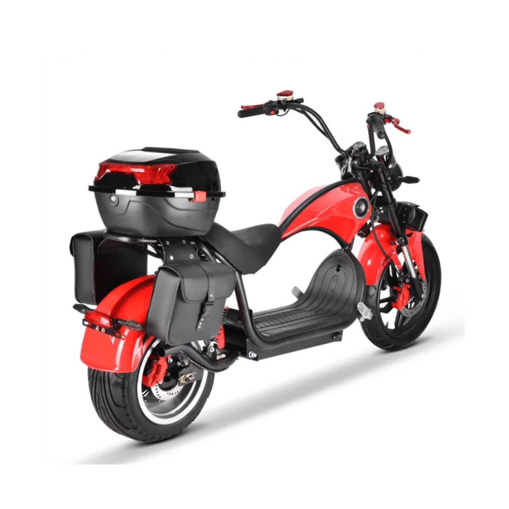 Электроскутер CityCoco Harley Chopper 3000W 60V 30Ah Красный