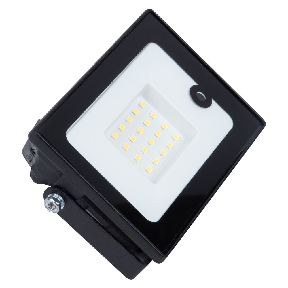 ULF-Q518 30W-6500K SENSOR IP65 220-240V BLACK Прожектор светодиодный с датчиком движения и освещенности. Дневной свет 6500K. Корпус черный. TM Volpe