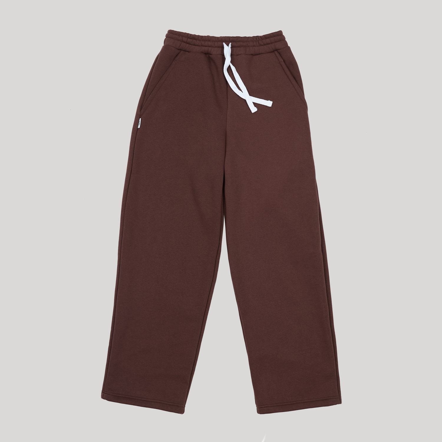 Wide Sweatpants French Roast