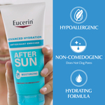 Eucerin, Лосьон после загара для улучшенного увлажнения, 200 мл (6,8 жидк. унц.)