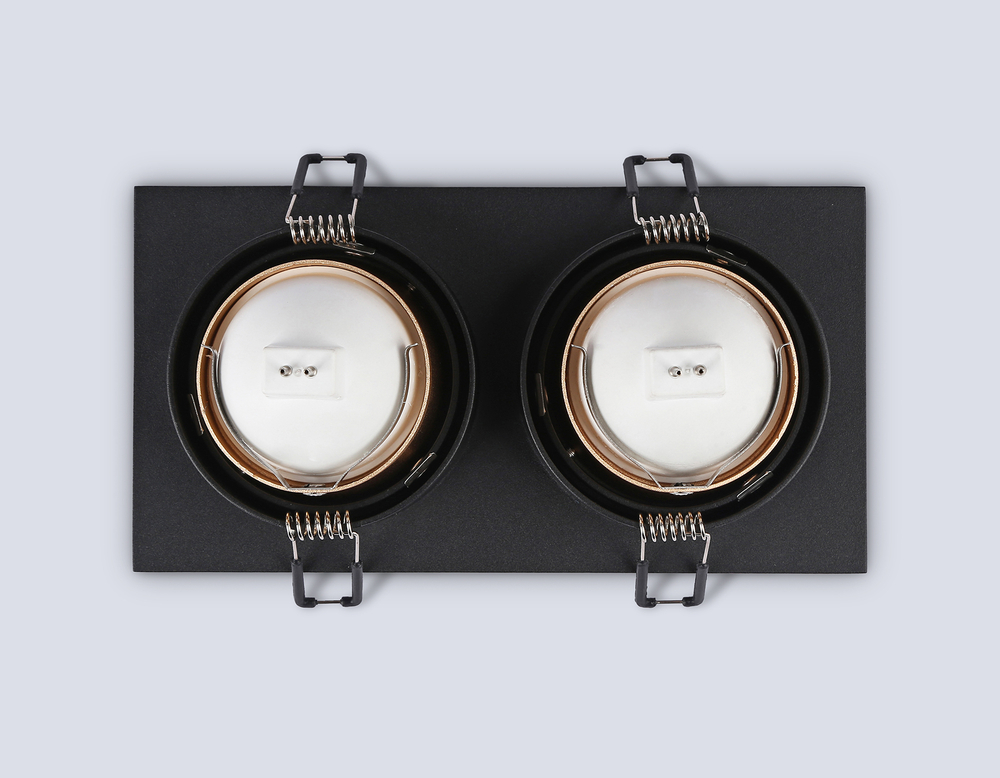 TN102833/2 BK/GD черный/золото GU5.3/2 178*93*50