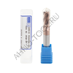 Фреза твердосплавная обдирочная 12мм (L=75, l=30, хв=12) Z4 30° по стали, нерж., чугуну BRGM-4W-D12.